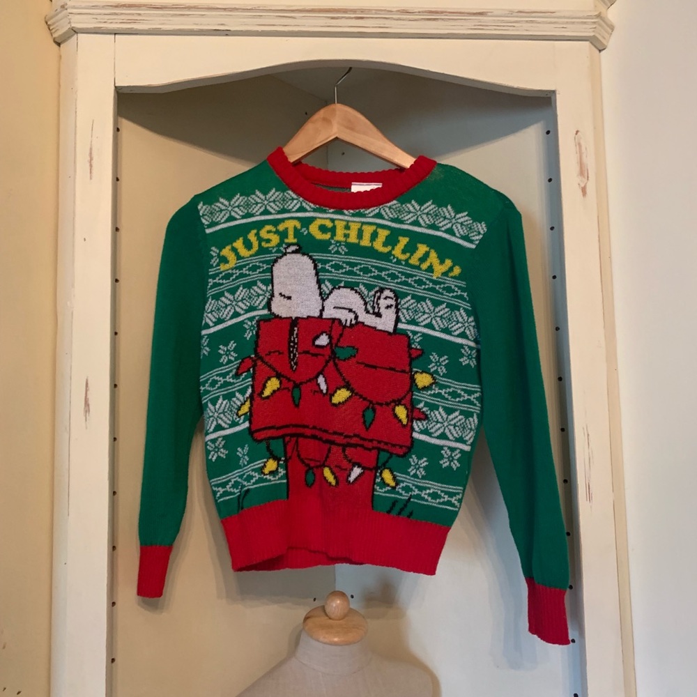 Peanut snoopy Christmas sweater